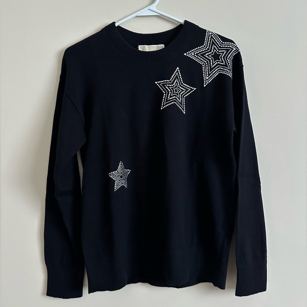 Michael Kors Star Embellished Sweater